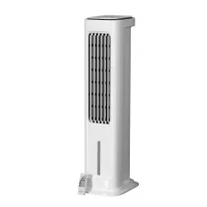 Devanti 6L Tower Evaporative Air Cooler Portable Fan Humidifier Purifier 3 Speeds Remote 12H Timer White