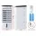 Devanti 3-in-1 Evaporative Air Cooler with Remote, 4L Tank, Ice Packs, Timer, Ioniser & Adjustable Louvers