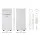 Devanti Portable Air Conditioner 7000BTU 3-in-1 Cooling Fan Dehumidifier, Remote, Timer, for 10-15m² Rooms, White