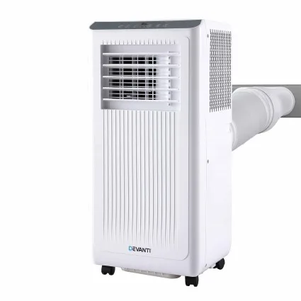 Devanti Portable Air Conditioner 5000 BTU 3-in-1 with Remote Control and Window Kit