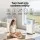 Devanti 3-in-1 Portable Air Conditioner 7000BTU with Dehumidifier, Fan, Wi-Fi App, Remote, Timer, 10-14㎡ Coverage
