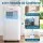 Devanti Portable Air Conditioner 9000 BTU 3-in-1 Cooling Fan Dehumidifier with Remote Control 13 to 18m²