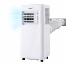 Devanti Portable Air Conditioner 9000 BTU 3-in-1 Cooling Fan Dehumidifier with Remote Control 13 to 18m²
