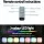 Devanti Ultrasonic Aroma Diffuser, ABS & PP, 500ml, White & Light Wood, 7-Color LED, Humidifier & Purifier