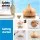 Devanti Aroma Diffuser Aromatherapy Humidifier, Light Wood Grain, 300ml, 7-Color LED, Zen-Inspired Design