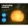 Devanti Aroma Diffuser, Glass, 240ml, Blue - 4-in-1 Ultrasonic Humidifier, Purifier, Night Light, Aromatherapy