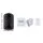 Devanti Ultrasonic Aroma Diffuser, Iron Art, 160ml, Black - 4-in-1 Humidifier, Purifier, Night Light, Aromatherapy