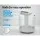 Devanti Ultrasonic Aroma Diffuser, ABS Plastic, 1L, White – Aromatherapy, Humidifier, Purifier, Night Light