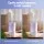 Devanti Ultrasonic Aroma Diffuser 100ml - Geometric Iron Design, 7-Colour LED, Quiet Operation, Auto-Off, Dual Mist Modes