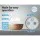 Devanti Ultrasonic Aroma Diffuser, Glass & Wood, 200ml, Light Wood - Aromatherapy, Humidifier, Purifier, Night Light