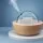 Devanti Ultrasonic Aroma Diffuser, Glass & Wood, 200ml, Light Wood - Aromatherapy, Humidifier, Purifier, Night Light