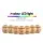 Devanti Aroma Diffuser 130ml Light Wood Grain, 4-in-1 Humidifier Purifier Night Light, 7-Colour LED, Ultrasonic Quiet