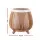 Devanti Ultrasonic Aroma Diffuser 140ml LED, Textured Deep Wood Design, 7-Colour Light, 4-in-1 Humidifier & Purifier