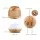 Devanti Aroma Diffuser Aromatherapy Humidifier, Wood Grain, 400ml, Light Wood, 4-in-1, LED Night Light, Quiet Operation