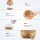 Devanti Aroma Diffuser Aromatherapy Humidifier, Wood Grain, 400ml, Light Wood, 4-in-1, LED Night Light, Quiet Operation