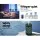 Devanti Ultrasonic Aroma Diffuser, Metal, 100ml, Black - 4-in-1 Aromatherapy, Humidifier, Purifier, Night Light