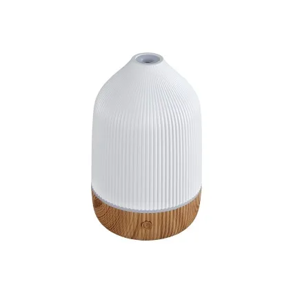 Devanti Ultrasonic Aroma Diffuser 100ml - 7-Colour LED, USB Power, ABS & PP, Whisper-Quiet, Waterless Auto-Off, 4-in-
