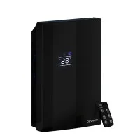 Devanti Dehumidifier and Air Purifier, ABS Plastic, 2L Capacity, Black, 30sqm Coverage, Quiet Operation, 1-Year Warranty
