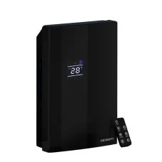 Devanti Dehumidifier and Air Purifier, ABS Plastic, 2L Capacity, Black, 30sqm Coverage, Quiet Operation, 1-Year Warranty