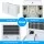 Devanti 30L/Day Dehumidifier Home Air Dryer with 4.7L Tank, 4 Modes, Sleep Timer, Quiet Operation, Portable, White ABS