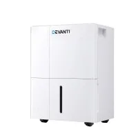 Devanti 30L/Day Dehumidifier Home Air Dryer with 4.7L Tank, 4 Modes, Sleep Timer, Quiet Operation, Portable, White ABS
