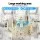 Devanti 50L/Day Dehumidifier Air Dryer, 8.5L Tank, Touch Control, Laundry Mode, ABS, Quiet, Large Room Moisture Removal