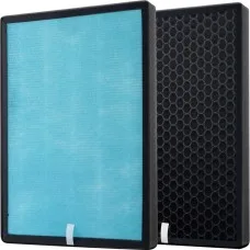 Devanti Air Purifier 4-Layer HEPA Replacement Filter, H11 Grade, 24x3.5x30cm, Active Carbon, Cold Catalyst, Odour Removal
