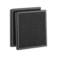 Devanti H12 HEPA Replacement Filters 2 Pack Dual Intake Pre Filter Activated Carbon for Pet Hair Dust