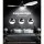 Devanti 48 Inch White Ceiling Fan with DC Motor, 5 Speeds, Remote Control, Built-in LED Light, Timer & Reverse Cycle
