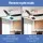 Devanti 52 Inch Black Ceiling Fan with DC Motor, 4 Blades, Remote, LED Light, Reversible Airflow & Timer