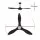 Devanti 52 Inch Ceiling Fan with 40W DC Motor, LED Light, Remote Control, 6 Speeds, Reverse Cycle Black