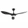 Devanti 52 Inch Ceiling Fan with 40W DC Motor, LED Light, Remote Control, 6 Speeds, Reverse Cycle Black
