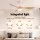 Devanti 52 Inch Ceiling Fan with 40W DC Motor, LED Light, Remote Control and Reverse Cycle Wood
