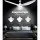 Devanti 64-inch Ceiling Fan DC Motor Built-in 3-Colour LED Light Remote Control 5 Speeds Reverse Timer White