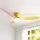 Devanti 132cm DC Ceiling Fan 3 Blades Multicolour LED Light Remote 6 Speeds Timer Reverse Cycle 132cm