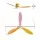 Devanti 132cm DC Ceiling Fan 3 Blades Multicolour LED Light Remote 6 Speeds Timer Reverse Cycle 132cm