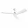Devanti 132.08 cm Ceiling Fan 3 Blades 6 Speeds DC Motor Remote White Modern Minimalist Design