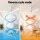 Devanti 132.08 cm Ceiling Fan 3 Blades 6 Speeds DC Motor Remote White Modern Minimalist Design