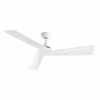 Devanti 132.08 cm Ceiling Fan 3 Blades 6 Speeds DC Motor Remote White Modern Minimalist Design