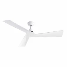 Devanti 132.08 cm Ceiling Fan 3 Blades 6 Speeds DC Motor Remote White Modern Minimalist Design