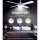 Devanti 52-inch DC Ceiling Fan with 3-Colour LED Light Remote 6 Speeds Reverse Quite White 35W Extension Rod