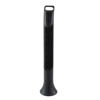 Devanti 91cm Oscillating Tower Fan with Remote, Touch Panel, 3 Speeds, 3 Modes, Timer, Overheat Protection, Black