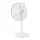Devanti 16 Inch Rechargeable Fan 5-in-1 Pedestal Table Floor Wall Ceiling with Remote Control
