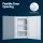 Devanti 81L Upright Freezer Fridge White - Compact, Quiet, Energy-Efficient with Fast-Freezing & Adjustable Temperature