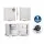Devanti Bar Fridge, 48L, White - Compact & Eco-Friendly Mini Refrigerator for Home, Office, Caravan & More