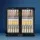 Devanti 198L Dual Glass Door Bar Fridge Black with LED Temp Display Adjustable 2–10°C Fan Cooling R600a