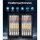 Devanti 198L Dual Glass Door Bar Fridge Black with LED Temp Display Adjustable 2–10°C Fan Cooling R600a