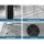 Devanti 198L Dual Glass Door Bar Fridge Black with LED Temp Display Adjustable 2–10°C Fan Cooling R600a