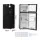 Devanti 122L Two Door Bar Fridge with Freezer, Black - Compact, Freestanding Design, 7-Stage Temp Control, LED Light