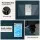 Devanti 105L Bar Fridge Glass Door Mini Fridge Countertop Cooler Black R600a 2–14°C Adjustable Shelves